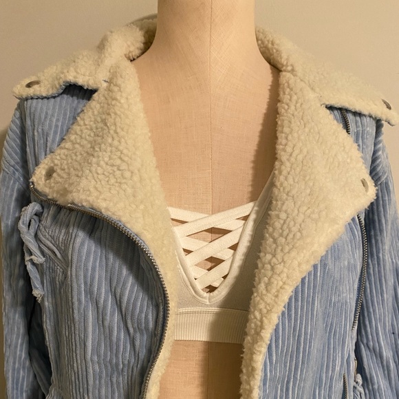 Forever 21 Corduroy Teddy Jacket - Picture 4 of 6